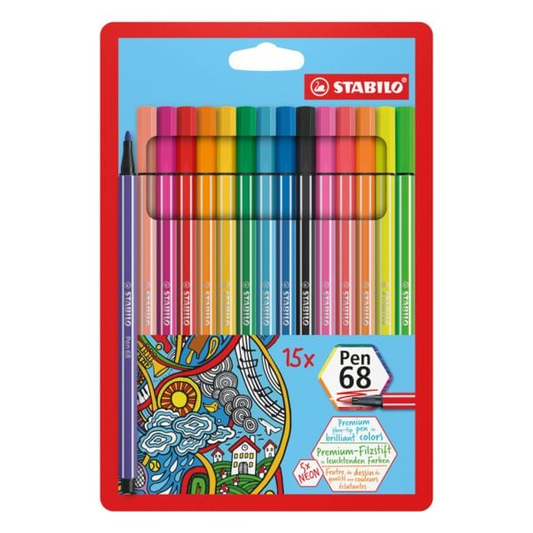 Produktbild: STABILO Filzstift Pen 68