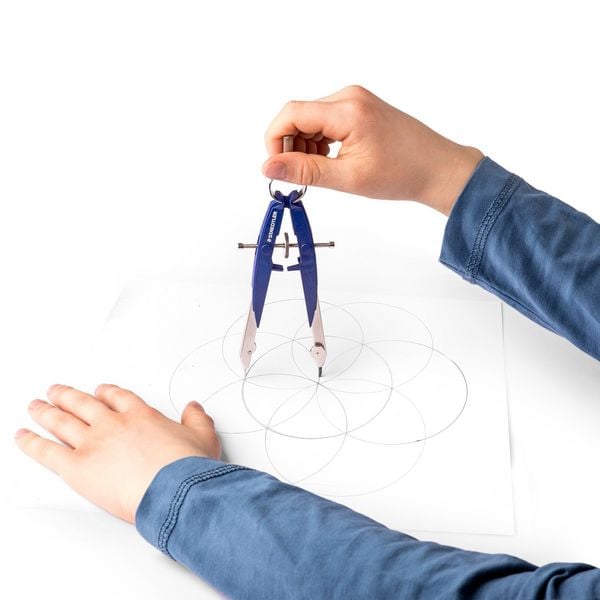 Produktbild: STAEDTLER Pr&auml;zisions-Geometriezirkel Mars comfort 556, Zirkel und Ersatzteildose