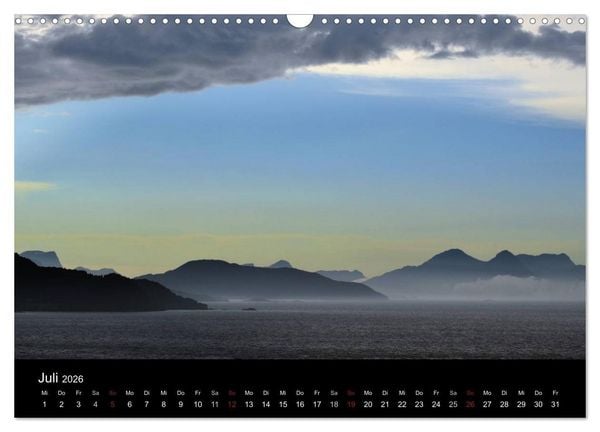 Produktbild: An Norwegens K&uuml;sten (Wandkalender 2026 DIN A3 quer), CALVENDO Monatskalender