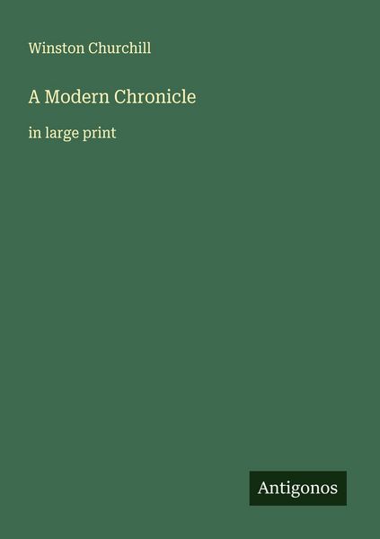 Produktbild: A Modern Chronicle