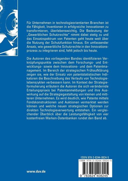 Produktbild: Gewerbliche Schutzrechte im Innovationsprozess