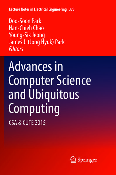 Produktbild: Advances in Computer Science and Ubiquitous Computing