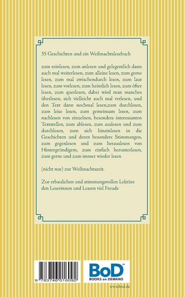 Produktbild: Weihnachtslesebuch