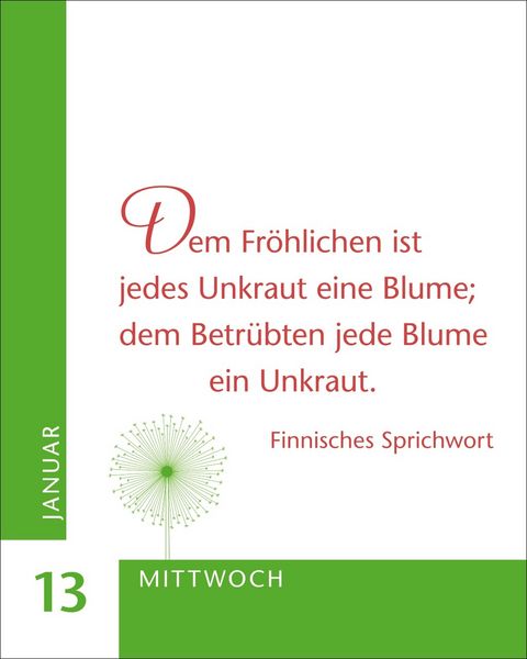 Produktbild: Ein Jahr der Gelassenheit Mini-Geschenkkalender 2027