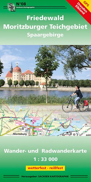 Produktbild: Friedewald - Moritzburger Teichgebiet - Spaargebirge 1 : 33 000