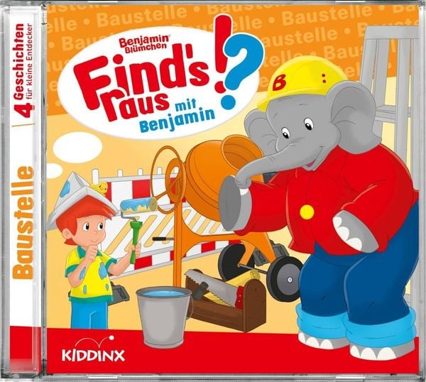 Find's raus mit Benjamin:Baustelle - , CD, 4001504242039