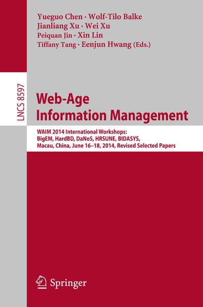 Produktbild: Web-Age Information Management