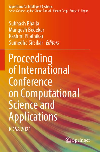 Produktbild: Proceeding of International Conference on Computational Science and Applications