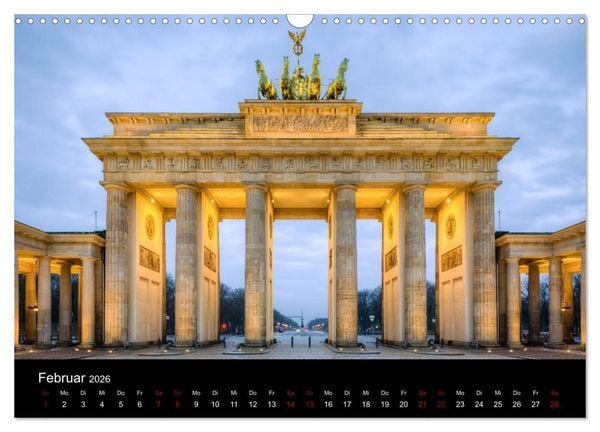 Produktbild: St&auml;dte und Sehensw&uuml;rdigkeiten in Deutschland (Wandkalender 2026 DIN A3 quer), CALVENDO Monatskalender