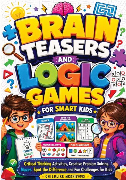 Produktbild: Brain Teasers and Logic Games for Smart Kids