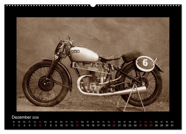 Produktbild: Motorrad Oldtimer aus &Ouml;sterreich (hochwertiger Premium Wandkalender 2026 DIN A2 quer), Kunstdruck in Hochglanz