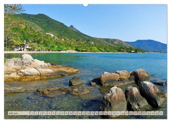 Produktbild: Brasilien - Zwischen Iguazu und Rio (Wandkalender 2026 DIN A2 quer), CALVENDO Monatskalender