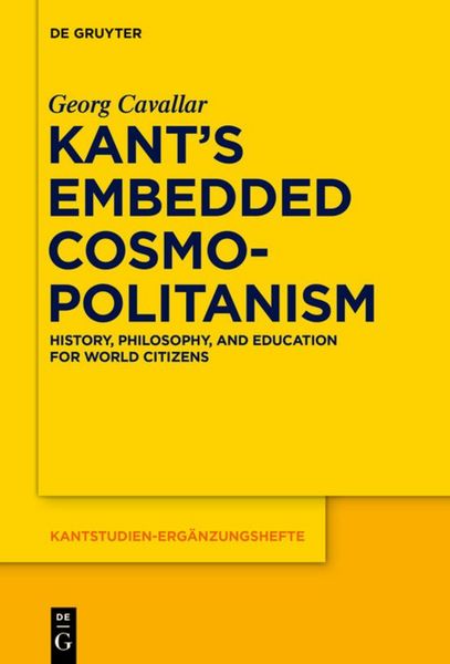 Produktbild: Kant&rsquo;s Embedded Cosmopolitanism