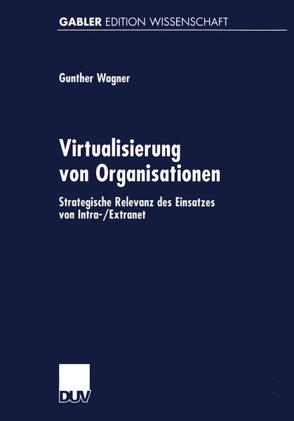 Produktbild: Virtualisierung von Organisationen