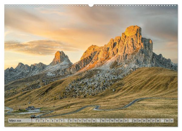 Produktbild: Faszination Dolomiten (hochwertiger Premium Wandkalender 2026 DIN A2 quer), Kunstdruck in Hochglanz