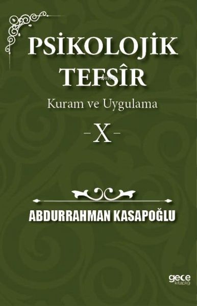 Produktbild: Psikolojik Tefsir Kuram ve Uygulama 10