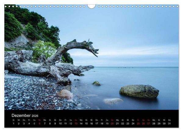 Produktbild: Ostseeinsel R&uuml;gen Impressionen (Wandkalender 2026 DIN A3 quer), CALVENDO Monatskalender