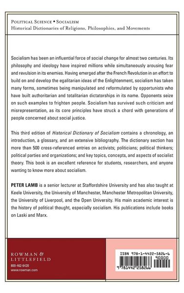 Produktbild: Historical Dictionary of Socialism