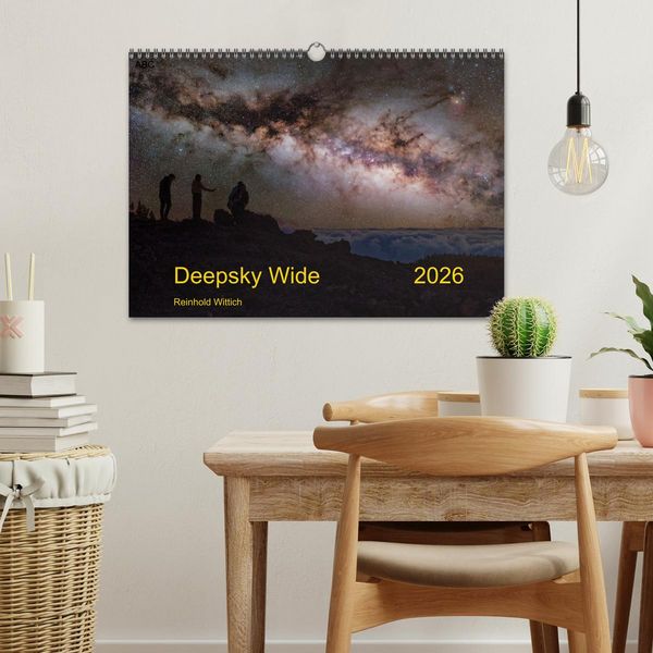 Produktbild: Deepsky Wide (Wandkalender 2026 DIN A3 quer), CALVENDO Monatskalender