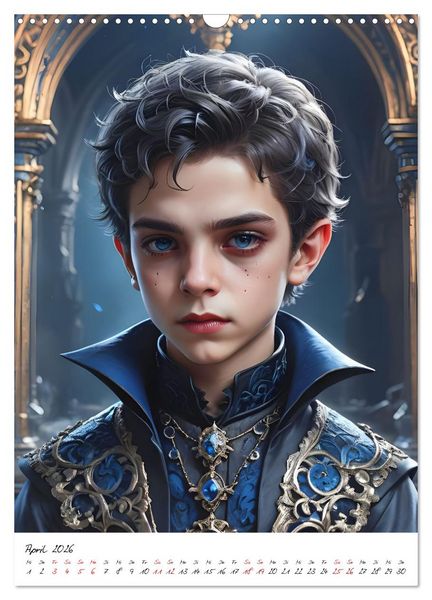 Produktbild: Vampirkinder der Finsternis (Wandkalender 2026 DIN A3 hoch), CALVENDO Monatskalender