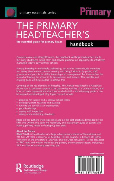 Produktbild: The Primary Headteacher's Handbook
