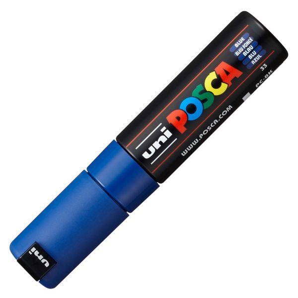 Produktbild: Faber-Castell uni POSCA Acrylmarker PC-8K 8mm blau