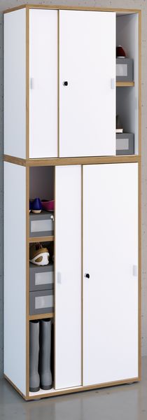 Produktbild: B&uuml;roschrank Aktenschrank Schiebet&uuml;ren Salia 5fach