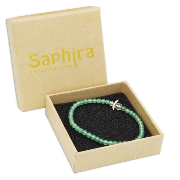 Produktbild: Aventurin Schutzengel Edelsteinarmband