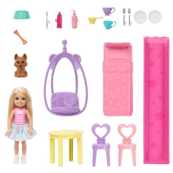 Produktbild: Barbie aufklappbares Chelsea Pop-Up-Haus