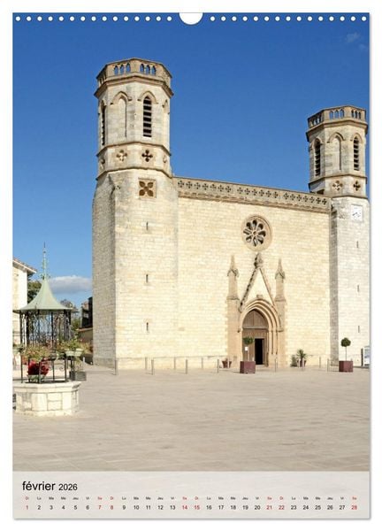 Produktbild: BASTIDES Occitanie (Calendrier mural 2026 DIN A3 horizontal), CALVENDO calendrier mensuel