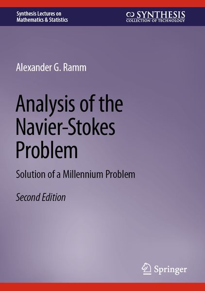Produktbild: Analysis of the Navier-Stokes Problem