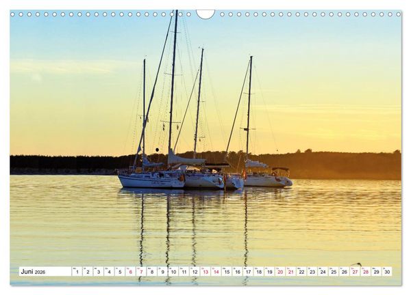 Produktbild: Leidenschaft Segeln (Wandkalender 2026 DIN A3 quer), CALVENDO Monatskalender
