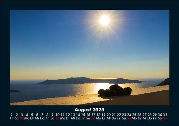 Produktbild: Landschaftskalender 2025 Fotokalender DIN A5