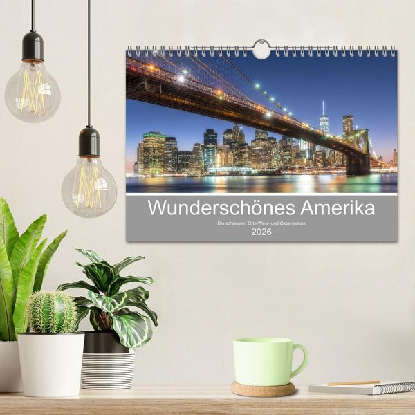 Produktbild: Wundersch&ouml;nes Amerika (Wandkalender 2026 DIN A4 quer), CALVENDO Monatskalender