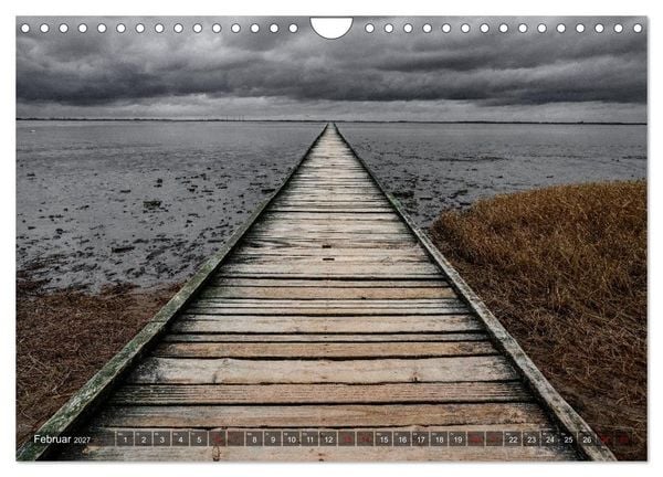 Produktbild: Bis zum Horizont. Der Himmel &uuml;ber Norddeutschland. (Wandkalender 2027 DIN A4 quer), CALVENDO Monatskalender