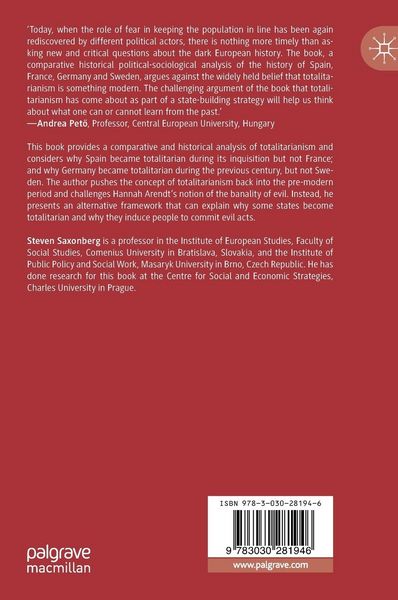 Produktbild: Pre-Modernity, Totalitarianism and the Non-Banality of Evil