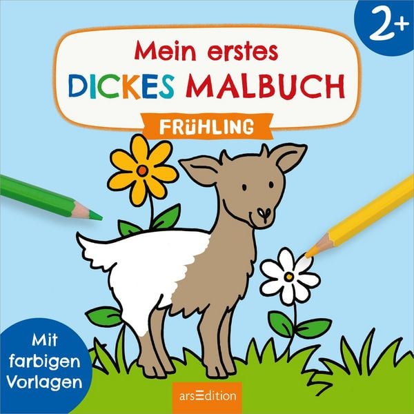 Produktbild: Mein erstes dickes Malbuch ab 2 &ndash; Fr&uuml;hling