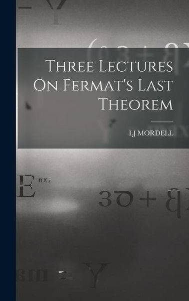 Produktbild: Three Lectures On Fermat's Last Theorem