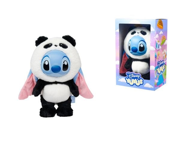 Simba 6315871001102 - Disney YUYUS Stitch Panda, Plüsch, 28cm