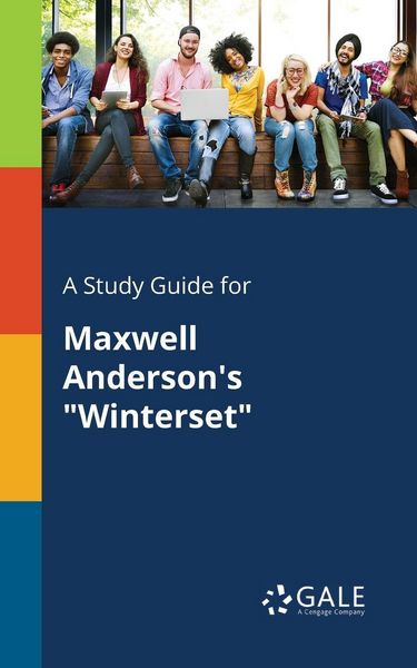 Produktbild: A Study Guide for Maxwell Anderson's "Winterset"