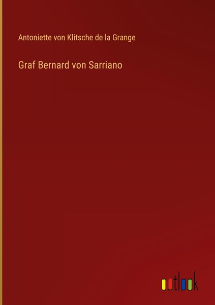 Produktbild: Graf Bernard von Sarriano