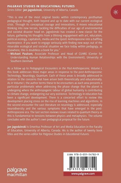 Produktbild: Pedagogical Encounters in the Post-Anthropocene, Volume 2