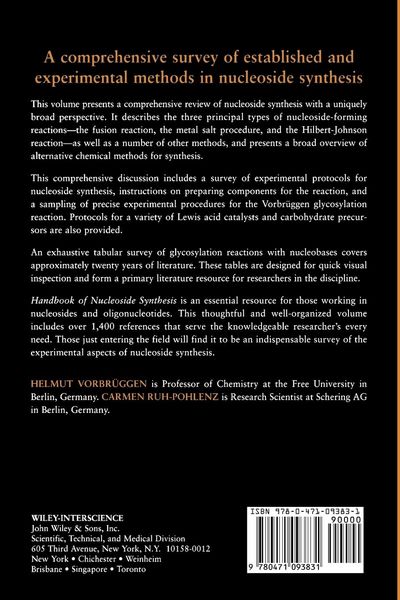Produktbild: Nucleoside Synthesis