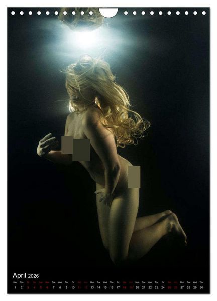 Produktbild: Underwater Erotic Shapes (Wall Calendar 2026 DIN A4 portrait), CALVENDO 12 Month Wall Calendar
