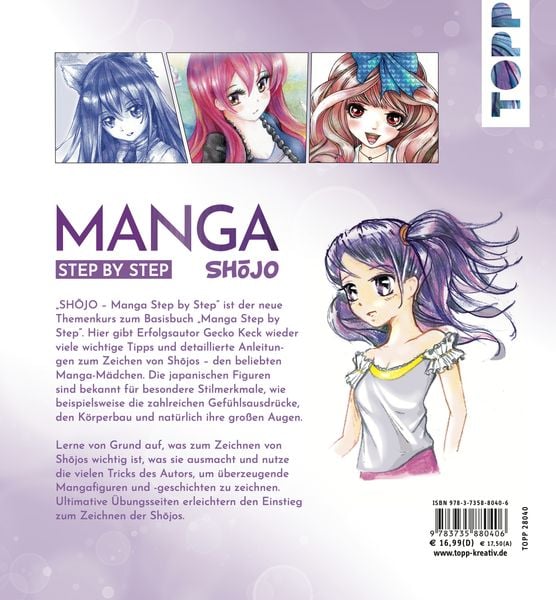 Produktbild: Manga Step by Step Shōjo