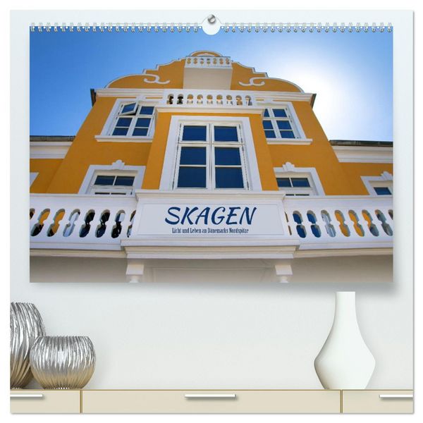 Produktbild: Skagen &ndash;&nbsp;Licht und Leben an D&auml;nemarks Nordspitze (hochwertiger Premium Wandkalender 2026 DIN A2 quer), Kunstdruck in Hochglanz