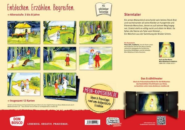 Produktbild: Bildkarten f&uuml;r unser Erz&auml;hltheater: Sterntaler
