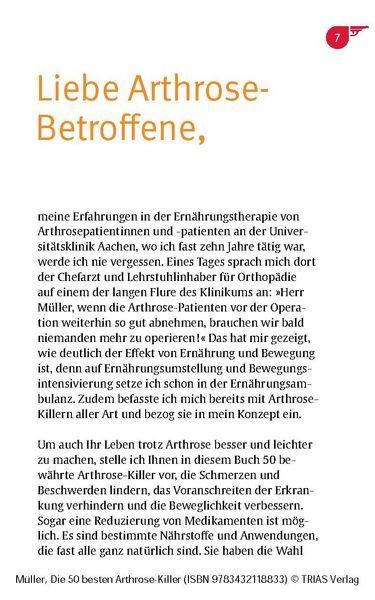 Produktbild: Die 50 besten Arthrose-Killer