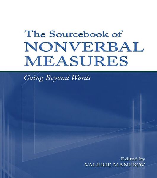 Produktbild: The Sourcebook of Nonverbal Measures