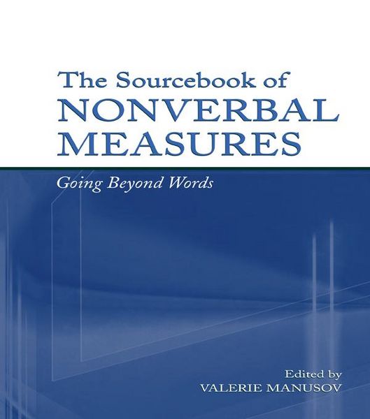 Produktbild: The Sourcebook of Nonverbal Measures